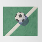 BALLS / Football I Throw Blanket Gallery Image 2