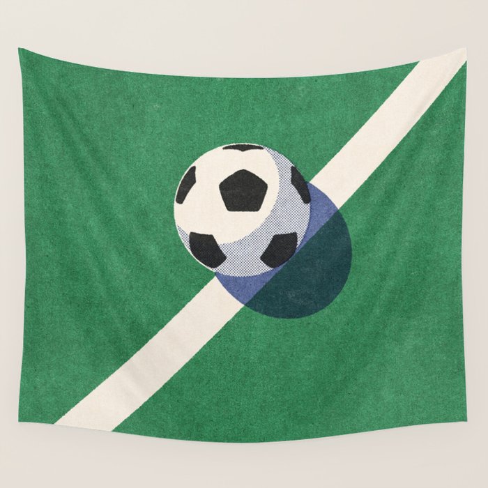 BALLS / Football I Wall Tapestry Gallery Image 4