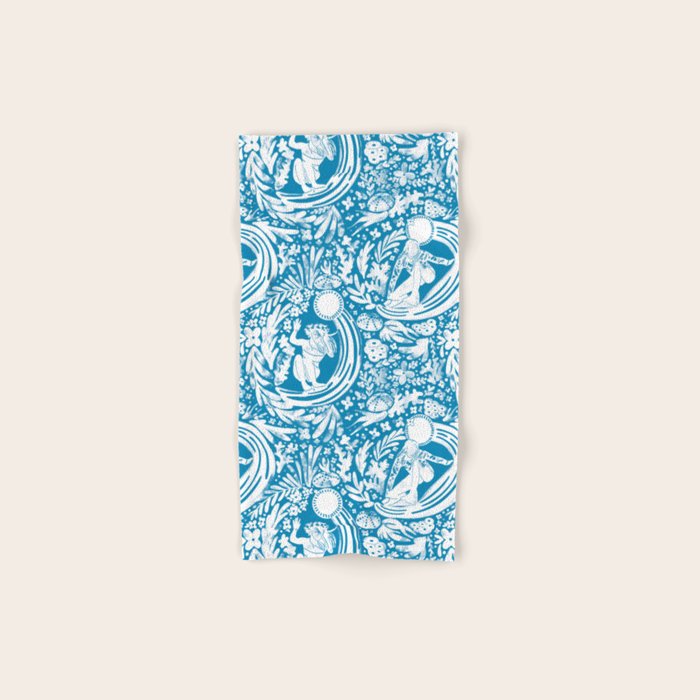 Oceanic Muses Dance Bath Towel Gallery Image 1