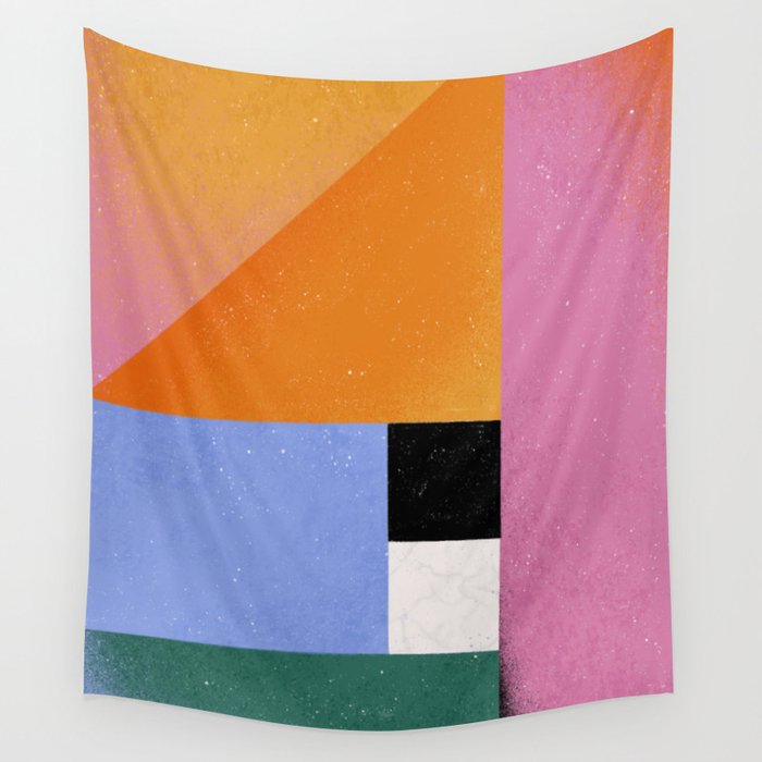 Color Block 01 Wall Tapestry Gallery Image 4