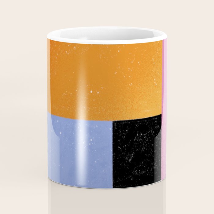 Color Block 01 Coffee Mug Gallery Image 4
