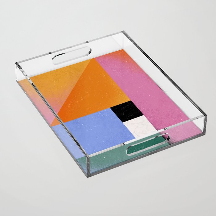 Color Block 01 Acrylic Tray Gallery Image 1