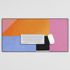 Color Block 01 Desk Mat Gallery Image 1