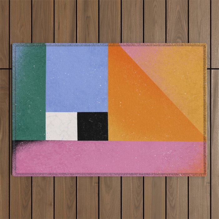 Color Block 01 Outdoor Rug
