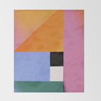 Color Block 01 Throw Blanket Gallery Image 2