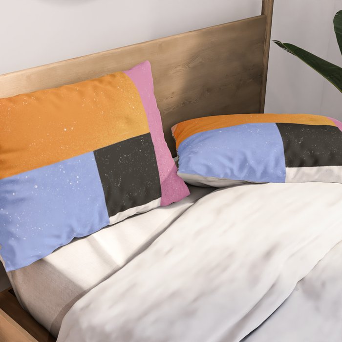 Color Block 01 Pillow Sham Gallery Image 2