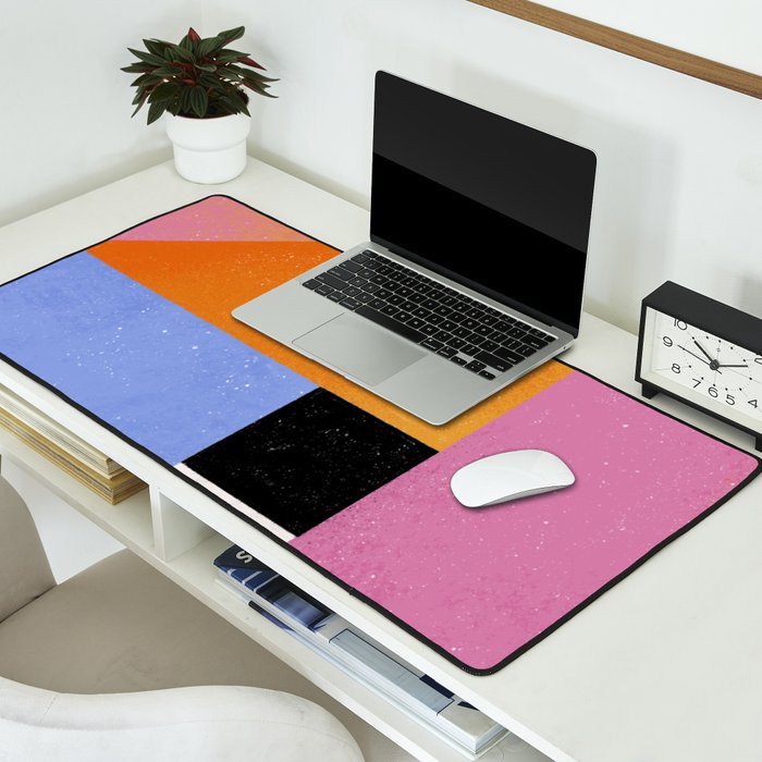 Color Block 01 Desk Mat Gallery Image 2