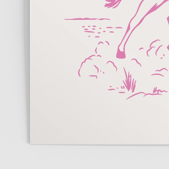 Howdy Cowgirl Pink Poster Gallery Image 3