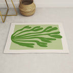 La Palma & Sage: Matisse Paper Leaf Cutouts 03 Rug Gallery Image 1