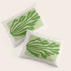 La Palma & Sage: Matisse Paper Leaf Cutouts 03 Pillow Sham Gallery Image 3