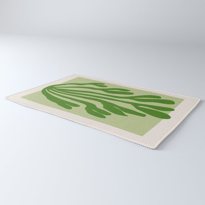 La Palma & Sage: Matisse Paper Leaf Cutouts 03 Rug Gallery Image 3