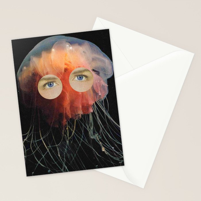 A (very) Jelly Fish Stationery Card Gallery Image 2