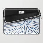 Indigo Sparks | Watercolor Pattern Laptop Sleeve Gallery Image 2