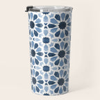 Watercolor Zellige Harmony Travel Mug Gallery Image 3