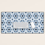 Watercolor Zellige Harmony Desk Mat Gallery Image 1