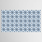 Watercolor Zellige Harmony Tablecloth Gallery Image 2