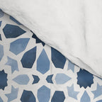 Watercolor Zellige Harmony Comforter Gallery Image 4