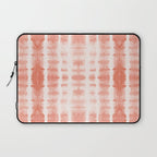 Shibori Stripe - Coral Blush Laptop Sleeve Gallery Image 1