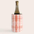 Shibori Stripe - Coral Blush Wine Chiller Gallery Image 2