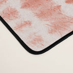 Shibori Stripe - Coral Blush Desk Mat Gallery Image 4
