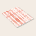 Shibori Stripe - Coral Blush Notebook Gallery Image 2