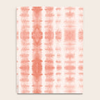 Shibori Stripe - Coral Blush Notebook Gallery Image 4