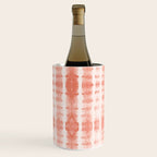 Shibori Stripe - Coral Blush Wine Chiller Gallery Image 3