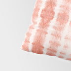Shibori Stripe - Coral Blush Pillow Sham Gallery Image 4