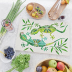 Geckos - Green Palette Cutting Board Gallery Image 2