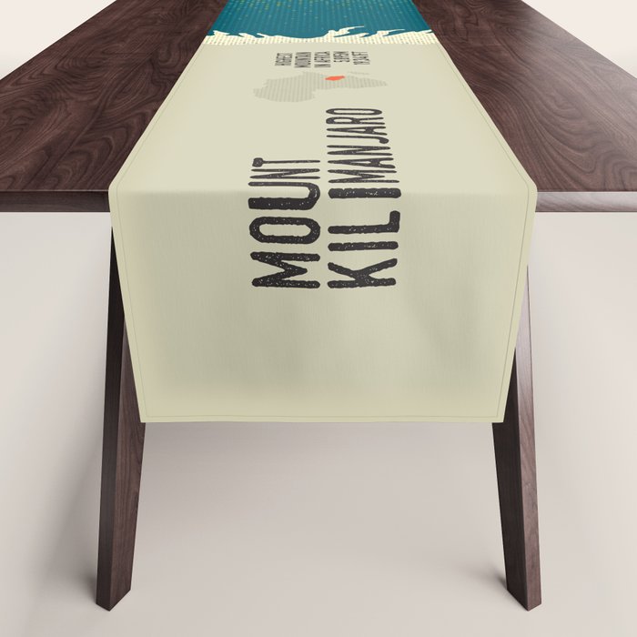 Mount Kilimanjaro Table Runner Gallery Image 1