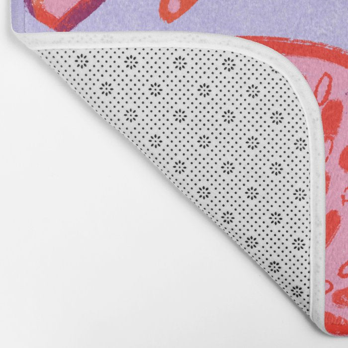 Pomegranate Fruit Still Life Bath Mat Gallery Image 2