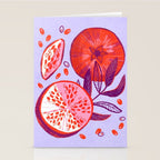 Pomegranate Fruit Still Life Stationery Card Gallery Image 2