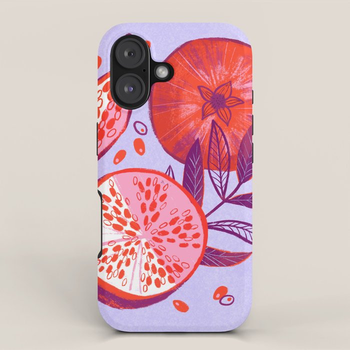 Pomegranate Fruit Still Life iPhone Case Gallery Image 1