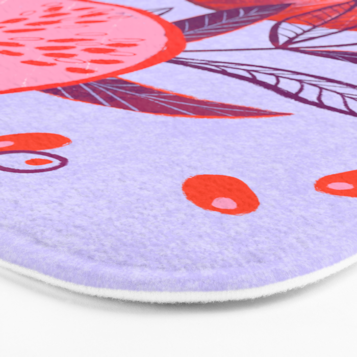 Pomegranate Fruit Still Life Bath Mat Gallery Image 3
