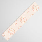 Beige/Peach Smiley Pattern Table Runner Gallery Image 3