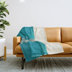 The Whale - option Throw Blanket Gallery Image 1