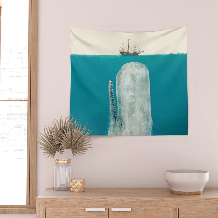 The Whale - option Wall Tapestry Gallery Image 2