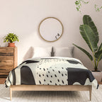 mid century geometric abstract Comforter Gallery Image 3