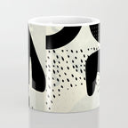 mid century geometric abstract Coffee Mug Gallery Image 4