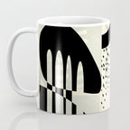 mid century geometric abstract Coffee Mug Gallery Image 3