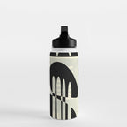 mid century geometric abstract Water Bottle Gallery Image 3