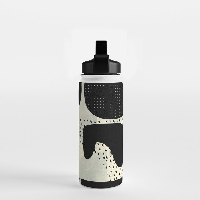 mid century geometric abstract Water Bottle Gallery Image 2