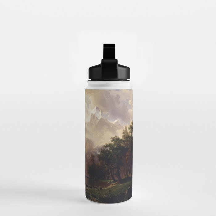 Albert Bierstadt - Among the Sierra Nevada, California Water Bottle Gallery Image 2