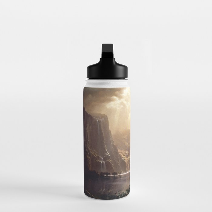 Albert Bierstadt - Among the Sierra Nevada, California Water Bottle Gallery Image 3