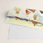 'To Wish You A Merry Christmas' by Louis Wain Wrapping Paper Gallery Image 2