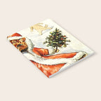 'To Wish You A Merry Christmas' by Louis Wain Notebook Gallery Image 2