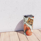 'To Wish You A Merry Christmas' by Louis Wain Travel Mug Gallery Image 4