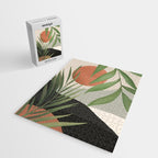 Abstract Art Tropical Leaves 46 Jigsaw Puzzle Gallery Image 2