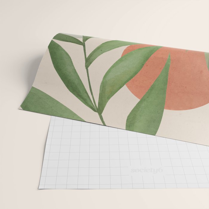 Abstract Art Tropical Leaves 46 Wrapping Paper Gallery Image 2