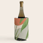 Abstract Art Tropical Leaves 46 Wine Chiller Gallery Image 1